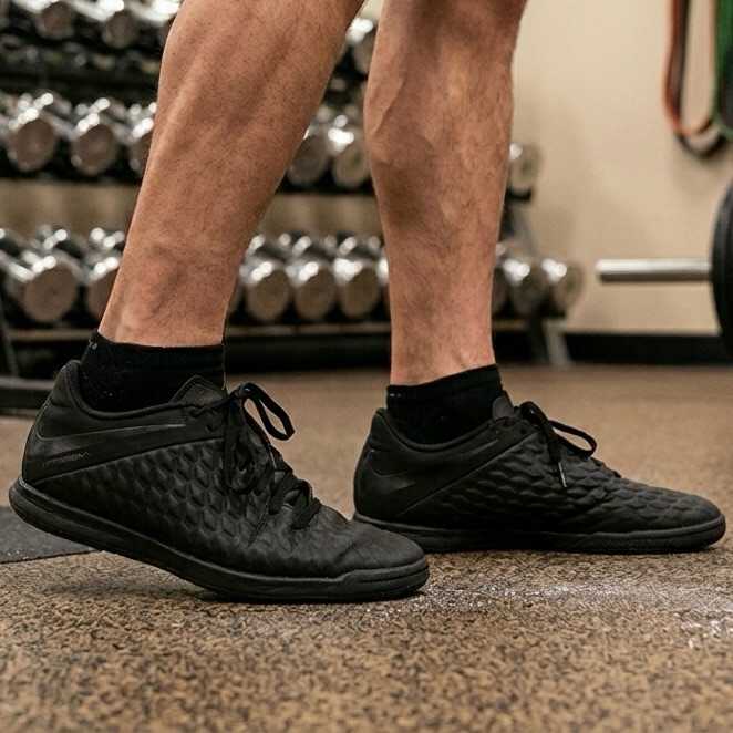 Nike Hypervenom Phantom X3 Indoor Soccer Shoes Black Mens Size 75